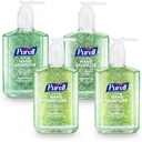 PURELL Advanced Hand Sanitizer Soothing Gel, Fresh Incent, 8 fl Oz Pump Bottle (4-es csomag), 9674- 06- ECDECO