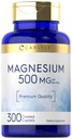 Carlyle Magnézium 500mg d.m. 124; 300 Bevont Caplets n.e.124; Vegetáriánus, nem-GMO és Gluten Free Supplement
