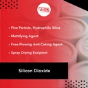 Szilícium-dioxid por - Tömeg 25 lb - Sipernat 22S Gyógyszerészeti osztály Előkészített szilika - Nedvesség-elnyelés Antikokereskedő szer - Spray szárító segédanyag