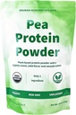 Cherie Sweet Heart Organic Pea Protein Powder 1 LB, 100% Non-GMO, Dairy- Free, Keto-Friendly, Gluten- Free, Soy- Free, Plant- Based Protein