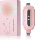 Heizkissen für Periodenkramps, Tragbare Akku-Heizkissen mit 3 Wärmestufen und 3 Massagemodi, Muttertag Geschenke für Mutter Ehefrau Tochter, Pink