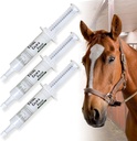 Ramard teljes nyugalom és fókusz lovaknak kiegészítés - Magnézium és nyugtató formula lóbemutató, képzés, teljesítmény mentális éberség nélkül fulladás, Show Safe, Equine Szállítások 1oz fecskendő 3Packs