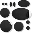 aZengear javítási foltok - Vízálló, Self- Adhesive, Tear- Cold- Ellenálló Nylon Poliészter Fix Puffer Coats, Gear, Sátor (11 Pieces, Solid Black)