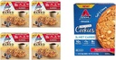 Atkins Soft Sült Energy Bars, Blueberry, 15g Protein, 2g Sugar, Excellent Source & Mogyoróvaj Protein Cookie, Protein Dessert, Rich in Fiber, 3g Net Carb, 1g Cukor