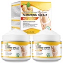 2PCS VOGSIG Ginger Slimming Cream - Anti Cellulit, Fat Burning, Szorítás és nedvesítő, 1oz egyenként