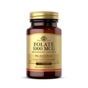 Solgar Folate 1000 µg, 60 tabletta - 1000 µg Bio- Active Metafolin - Vegan, Gluten Free, Dairy Free, Kosher - 60 adag