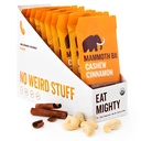 Kesudió Fahéj Bar- Organic, Paleo, Gluten Free and Raw by Mammoth Bar, 10- 12g Protein, 1.8 Oz. Bar (10 bár)...