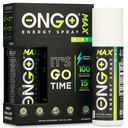 OnGo Energy - Natural koffein (1500mg) Instant Energy Oral Spray 124; Vegan, Sugar and Gluten free d.o.124; B3, B6, B12 vitamin spray n.e.124; Fókusz és memória 124; Tanulmány, munka és még sok más