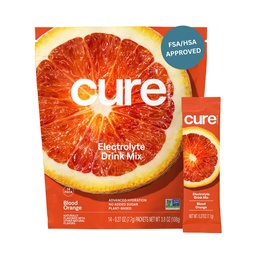 Cure Hydration, 124; Plant- Based Electrolyte Drink Mix 124; No Advanced Sugar