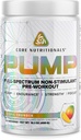 Core Nutritionals Pump Full- Spectrum Non- Stimulant Pre- Edzés, N03T Nitrate, Peak02, Alpha GPC, a maximális szivattyú, Erő, és teljesítmény 20 Servings (Black Lightning)