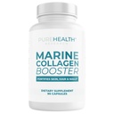 Marine Kollagen und Hyaluronsäure-Ergänzungen, Aloe Vera Leaf Gel und Vitamin E Collagen Peptide Pillen–Collagen-Ergänzungen mit Hyaluronsäure für Haarhautnägel-90 Collagen Caps