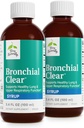 Terry Natural Bronchial Clear Liquid - Légzőrendszeri támogatás Bronchial & Lung Health - Bronchial Support for Respiratory Health - Egészséges tüdő támogatás felnőttek és gyermekek számára - 3.4 fl oz (2. csomag)