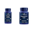 Life Extension Brain & Heart Health folát és magnézium kiegészítés köteg, 100 tabletta és 100 kapszula