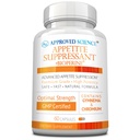 Jóváhagyott Science ® Appetite Suppressant - Gymnema, Króm, Cayenne Pepper - 60 kapszula - Készült az USA-ban