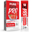 PURE KICK PRO hidratáló elektrolit ital Mix, Eper Ice Pop, Tartalmazza 1 doboz 6 csomag minden dobozban