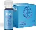 SAGA Organic Relaxation Shots - 124; Tartalmazza Adaptogens & Gombák - Oroszlán sörénye & Kava