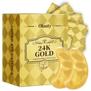 30 pairs 24K arany szem maszk, szem foltok puffy szemek és sötét körök, A szem maszk foltok Skincare, a nők férfiak