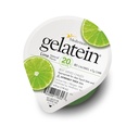 Gelatein lime: 20 gramm fehérje. Cukormentes. Ideális tiszta folyadékdiétákhoz, nyelési nehézségekhez, bariátriai, dialízishez és onkológiához. Remek edzés előtti vagy utáni nasi. (12 doboz)