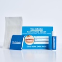 Hydrokolloid & Alum Stone Cold Sore Care Pack egy First- of-its-kind, Forradalmi Hármas Részleges kezelés, Kombinálása Hydrokolloid Patches, Alum Stone, & Lip Balm Soothe Your Cold Sore