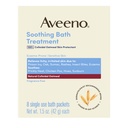 Aveeno Fragrance- Ingyenes szappankezelés és szappan Soothing Relief, 100% természetes kolloid zabpehely, Relieves Itchy, irritált bőr miatt ekzema, 8 Single-Use Bath csomagok