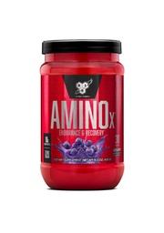 BSN Amino X Izomhelyreállító és tartóssági por BCAA, 10 Grams Amino Acids, Keto Friendly, koffein mentes, Support Endurance, Nulla cukor, Grape, 30 adag (csomagolás május Vary)