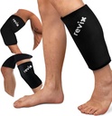REVIX XL Shin Splints Ice Sleeve, Calf Ice Packs for Sérülések újrahasználható, térd, kar & könyök, alsó láb kompresszió Sleeve Cold Pack enyhíti a csontsérülés és a futás helyreállítás, 360 ° Coverage