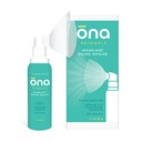 ONA Megújulás Saline Micro- Mist Nasal Inhaler, Congestion Relief for Felnőttek, Hideg és Flu, Allergia, Sinus Relief, Illattalan, 1.7oz