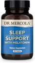 Dr. Mercola Melatonin Alvástámogatás, 30 Servings (30 tabletta) Nem GMO, szója mentes, glutén mentes