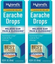 Hyland 's Earache Drops, Natural Relief of Swimmer' s Ear, Cold and Flu, Allergia Tünetek, Korszak 4 és fel: (2 Pack)