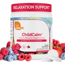 Zahler ChildSolid, Kosher Fruit Punch Chewable Magnézium gyerekeknek - Természeti nyugalom, hangulattámogatás és relaxáció - Calming Kids Magnézium kiegészítés Childrens Magnézium, 60 tabletta