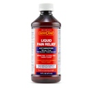 GeriCare Liquid Acetaminophen felnőttek és gyerekek számára, 16oz palack Cherry Ízesített Acetaminophen a fejfájás, izom Ache, fogfájás, menstruációs fájdalom csökkentő és folyadék fájdalom Reliever, 160mg per 5ml