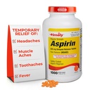 IME- CAP LABS, INC. Időbeli rendszeres hatáserősség Aspirin 325 mg - 1000 Enteric bevont tabletta - Fájdalom Reliever kisebb Aches és Pains, Láz csökkentő - Készült az Egyesült Államokban