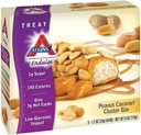 Atkins Mogyoró Karamell Klaszter Bar, Dessert Favorite, High in Fiber, 3g Net Carb, 1g Sugar