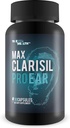 Max Clarisil Pro Ear - hallásvesztés és fülcsengés támogatás - természetes kurkuma alapú formula támogatás csökkentett duzzanat és jobb fül egészség - Max Clarisil Pro hallásvesztés kiegészítés