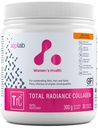 ATP LAB Total Radiance Collagen - Peach Mango Flavor, 360g - Collagen Peptides Powder for Women - Hidrolizált Collagen protein kiegészítés Biotinnal