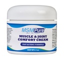 KALA EGÉSZSÉGÜGYI Maximális hatáserősség MSM Cream - 2 oz, Fast- Absorbing, Non-Siting Formula for Comfort & Rugalmasság - US- Made MSM
