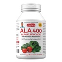 ANDREW LESSMAN Alpha Lipoic Acid ALA 400 mg - 30 kapszula - Universal Anti- Oxidant, Ultra- High Potency, Adalékanyagok nélkül