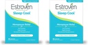 Estroven Alvási Cool Menopauza Relief, 30 Ct, Alvássegítő kiegészítés Klinikailag bevált összetevők Relieve Menopauza tünetek plusz Night Sweats & Hot Flash Relief, Drug- Free & Gluten- Free