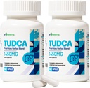 1450MG TUDCA májkiegészítés, Bile Salts Máj-támogató kiegészítés Komplex, Máj-egészség Máj-tisztítás Detox és javítása, 60 kapszula