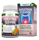 Intestinal Cleanse - All Natural Herbal Detox Formula - Full 10- Day Detox Program - Wormwood, Cranberry, Paul D 'Arco, Goldenfóka, Fokhagyma, Fekete Dió Hull, Echinacea és 10 Egyéb természetes összetevők