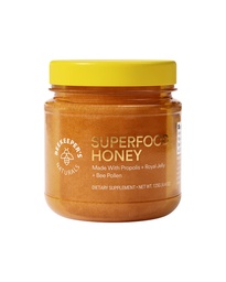 Superfood Honey by Beeager 's Naturals - Bee Pollen, Royal Jelly, Propolis, Honey - Natural Energy, Immun Support, Mental Clarity, Athletic Performance (4.4 oz)