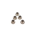 Meghallgatási támogatás Domes Smoky Gray Tippek Füldarabok Comfortable for Open Fit BTE Hangerősítő PSAP Kit Láthatatlan 8mm (M * 5)