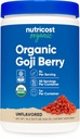 Nutricost Organic Goji Berry Powder (1lb) - USDA Certified Organic, Gluten Free, Non-GMO, Vegetáriánus