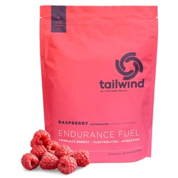 Tailwind Nutrition Endurance Fuel, Szénhidrát & Electrolyte Sports Drink Mix Powder, Gluten- Free, Vegan, Málna Buzz, 50 adag (koffeintartalmú)
