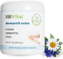 HillVital ekzema krém gyerekeknek - hidratáló nedvesítő felnőttek, Herbal Baby Ekzema Relief, Itch Relief Rives kezelés, Anti Itch Lotion és Seborrheic Dermatitis Balm 8.5 fl oz