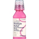 Foster & Thrive Gyomor Relief Folyadék Hányinger, Heartburn, emésztési zavar, Felháborodott Gyomor, és Hasmenés - Fast Relief for 5 Tünetek, Antikrhea, Bismuth Subsaliclate 525 mg, Eredeti, 8 Oz
