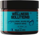 Kolloid Ezüst Gél - Wellness megoldások - Topical Gel - Vegan & Gluten Free - 2 oz.. -L8