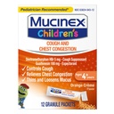 Mucinex gyermekek mellkasi congestion Expectorant és köhögés-szuppresszáns Mini- olvadék, Narancskrém, 12 gróf (csomagolás május Vary)