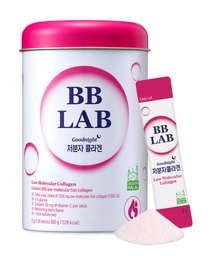 BB LAB Good Night Low Molecular Collagen Powder Stick Supplement, Halal Certified, Korea Marine Collagen, Fish Collagen Peptides, C-vitamin, Glicin, Gyors abszorpció, Mix Berry Flavor