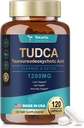 Totaria TUDCA Bile Salts máj támogatás kiegészítése 1200mg, 120 kapszula, 1200mg per szerving, máj és epehólyag támogatás kiegészítés, Prémium minőség